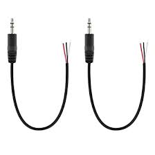 January 4, 2021march 18, 2021· wiring diagram by trafalgar d. Amazon Com Fancasee 2 Pack Replacement 3 5mm Male Plug To Bare Wire Open End Trs 3 Pole Stereo 1 8 3 5mm Plug Jack Connector Audio Cable For Headphone Headset Earphone Cable Repair Industrial
