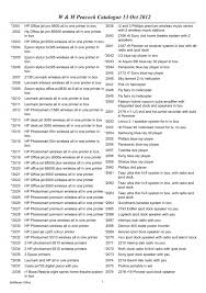 W & H Peacock Catalogue 13 Oct 2012