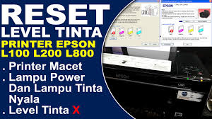 Pada hari ini saya akan membagikan pengalaman tentang masalah pada printer epson l355. Cara Mudah Reset Ink Level Epson L200 L100 L800 Pakdhe Bengals