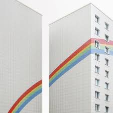 Rainbow Tower Berlin Graphic Design Photography Street Photography Urban Public Art