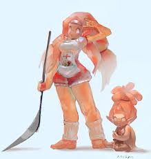 Even If Iop Is My Infavorite Class In Wakfu Ever Cabotine Is My Character Soulmate Irl Character Art Character Design Inspiration Character Design
