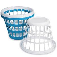 Great savings & free delivery / collection on many items. Sterilite Round Plastic One Bushel Capacity Laundry Basket Pack A Pack Walmart Com Walmart Com