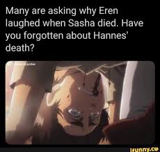Attack On Titan: Why Did Eren Laugh When Sasha Died? Eren'S Mental State,  Explored