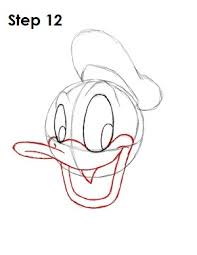 To get donald duck started, you will first need to draw a large bean shape which will become the largest part of his body. How To Draw Donald Duck