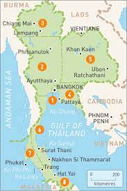 Map Of Thailand Thailand Map Thailand Plan Your Trip