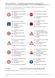 Der erste teil enthält 35 paragraphen und befasst sich mit den allgemeinen regeln. Sekundarstufe Unterrichtsmaterial Daf Daz Wortschatz Lernfeld Sich Orientieren Verkehrsregeln