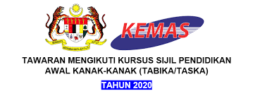 Berikut dikongsikan tarikh dan cara membuat semakan keputusan guru tabika kemas 2021 secara online. Dibuka Tawaran Bagi Mengikuti Kursus Sijil Pendidikan Awal Kanak Kanak Tabika Taska