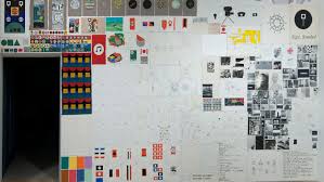 He has developed a complex system of symbols consisting of various pictograms and colors as a means of tackling the question of the structure of the world, and with his system he aims to portray in symbols every aspect of the human. Matt Mullican Hammer Museum