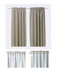 Ebay Sponsored Ikea Vilborg Lt Beige Drape Curtain Sealed Modern 2 Panel Stripe Tan Fine Stripe Modern Curtains White Paneling Drapes And Blinds