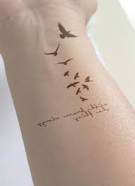 bird tattoo qoutes yazi ve kus dovmesi mini tattoos tattoo dovme