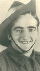 William Doc Doughty and his great great great grandson, William Doughty,  wearing the same original World War Two uniform.