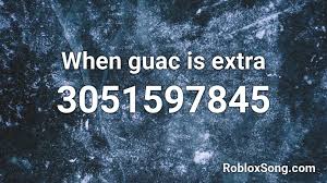 Use the id to listen to the song in roblox games. Guacamole Song Roblox Id