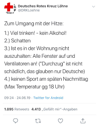 Wind aus w mit 10 bis 15 km/h. Michael Brakemeier On Twitter Well Played Drkloehne Mademyday Hitze Hitzewarnung Godofhellfire Https T Co Td3h75vdhp