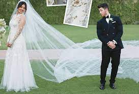 The lovebirds looked happy and. Priyanka Chopra S Wedding Dress Off 71 Buy