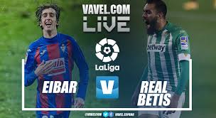 · el eibar no ha perdido en ninguno de sus cinco últimos partidos frente al betis en primera división (dos ¡ muy buenas tardes y bienvenidos al seguimiento en directo del partido entre eibar y betis. Mncljee8upwhnm