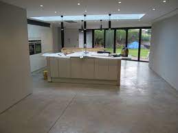 Polished concrete will most commonly be finished to a grit level of 800, 1,500 or 3,000 depending on the level of shine required. Its An Industrial Looking Polished Concrete Effect Flooring For York Property Industrial Kitchen Other By Resin Flooring North East Ltd Houzz Uk