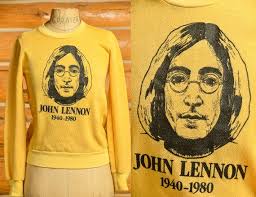 John lennon- white sweatshirt