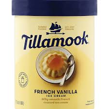 Tillamook Ice Cream, French Vanilla