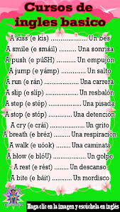 Cursos De Ingles Basico Cursios De Ingles Basico Gratis Clases De Ingles Gratis Palabras Basicas En Ingles Como Aprender Ingles Rapido Vocabulario En Ingles