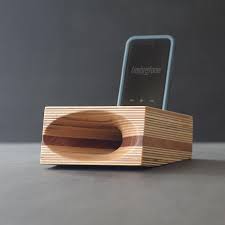 Say Hello To The Best Engagement Gift Ever Wood Speakers Passive Speaker Iphone Speaker