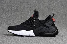 Black And White Huaraches Womens Durable Nike Air Huarache Drift Prm Flyknit Black White Red Men S Footwear Running Shoes Nike Air Huarache Ultra Nike Air Huarache Women Nike Air Huarache