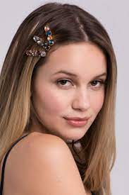 Multi Colored 4 Stone Hair Bejeweled Barrettes In 2021 Fashion Forward Hair Headbands For Short Hair Black Girl Short Hairstyles
