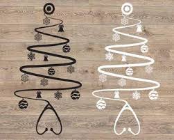 Similar free christmas tree vectors images. Stethoscope Christmas Tree Svg Nurse Squad Elf Nurse Family Mom Svg 1597s