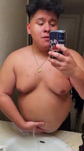 Fat boy belly play at 290lbs - ThisVid.com