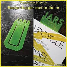 3d Print Boekenlegger Met Initialen Knutselfie Boekenlegger Bookmark 3dprint 3dprinter Aneta8 Fluorgroen Functioneel Functional Boek Instagram Gum