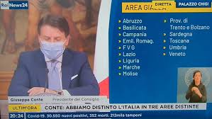 La mappa delle restrizioni tra zone gialle e zone arancioni (la repubblica). Nuovo Dpcm Conte Campania E Area Gialla Sorpresa Cambia Tutto Di Nuovo