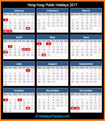 Hong Kong Public Holidays 2017 Holidays Tracker
