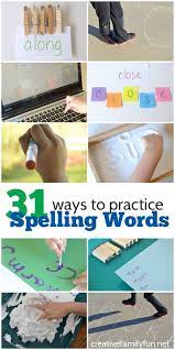 Type, listen online spelling test practice your words game: Fun Ways To Practice Spelling Words Spelling Fun Spelling Activities Teaching Spelling