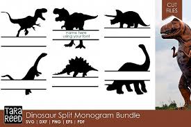 Download Download Dinosaur Split Monogram Bundle Today A Free File Commercial License Included In 2020 Monogram Svg Free Design Resources Svg 3D SVG Files Ideas | SVG, Paper Crafts, SVG File
