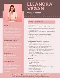 Interactive resume examples / 10 examples of creative resume designs that can get you. Manual Testing Resume Samples Templates Pdf Doc 2021 Manual Tester Resumes Bot