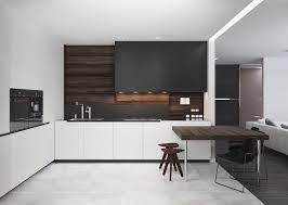 cuisine blanc et noir 40 propositions qui donnent envie d essayer contraste cuisine moderne blanche decoration de cuisine blanche cuisine elegante