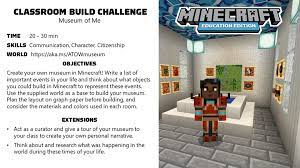 Sie arbeitet mit mojang zusammen, um das spiel für schulen zugänglich und erschwinglich zu gestalten. This Week S Minecraft Build Minecraft Education Edition Facebook