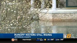 Only one dry road in Strawberry Plains neighborhood