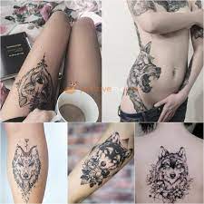Wolf Tattoo Wolf Tattoo Designs Wolf Tattoo For Women Simple Wolf Tattoo Wolf Tattoo Sleeve Wolf Tattoo Design