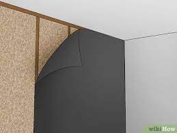 If you are soundproofing after construction, consider laying down carpets and applying mass load vinyl to the walls to absorb sound. 3 Ways To Soundproof A Wall Or Ceiling Wikihow