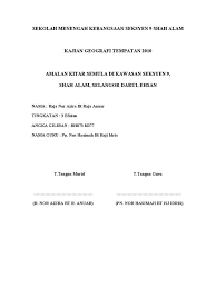 Panduan buat pelajar tingkatan 3 yang perlu menyiapkan tugasan kerja kursus geografi pt3 (pelbagai instrumen) tahun 2021. 29586410 Folio Geografi 2010 Tingkatan 3 Amalan Kitar Semula 1