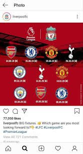 Bolasiar sebagai situs live streaming sepak bola online terbaik juga menyediakan jadwal pertandingan sepak bola paling lengkap supaya kalian tidak ketinggalan menonton tim kesayangan kalian bermain! Liverpool Waspadai 5 Tim Ini Di Liga Primer Inggris 2019 20 Indosport