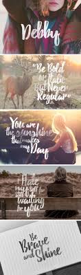Download 10,000 fonts with one click for $19.95. Debby Free Brush Font Free Fonts
