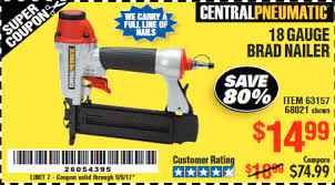 Maybe you would like to learn more about one of these? Harbor Freight Tools Coupon Database Free Coupons 25 Percent Off Coupons Toolbox Coupons 18 Gauge Brad Nailer