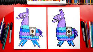 Fortnite llama draw 1 fortnite llama draw that had gone way too far fortnite llama draw how to draw learn how to draw carbide from fortnite. How To Draw The Loot Llama From Fortnite Art For Kids Hub