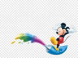 ميكي ماوس يخطو على زجاجة الطلاء ميكي ماوس ميني ماوس ميكي ميني الأبطال ورق جدران الكمبيوتر Png