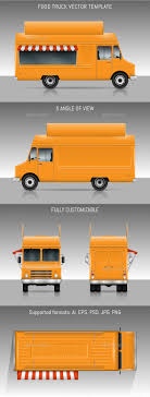 Free psd van food truck mockup. 41 Delicious Free Food Truck Mockup Fast Food Ice Cream