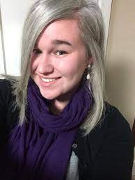Hello Ladies I M A 24 Year Old Silver Fox I Wouldn T Have It Any Other Way First Time In 3 Years I H Pretty Gray Hair Gray Hair Growing Out Long