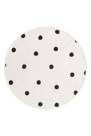 round cotton rug white spotted home all h m gb vloerkleed wit vloerkleed wit tapijt