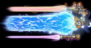 Who doesn't want a monkey for a best friend? Cannoneer Skill Maplestory Game Animation Neon Signs Rainbow Effect