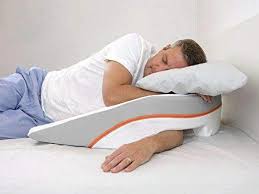 Bed Wedges Pillows Senior Com In 2020 Side Sleeping Wedge Pillow Bed Wedge
